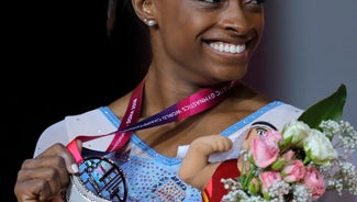Next Story Image: Biles sets record by picking up 13th world championship gold